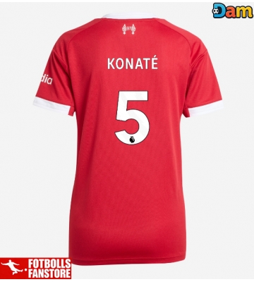 Liverpool Ibrahima Konate #5 Hemmatröja Dam 2025-26 Kortärmad